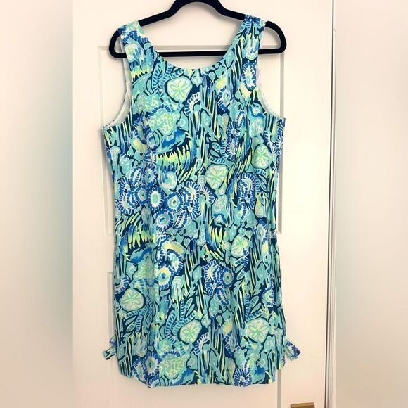 Lilly Pulitzer Mila Shift Dress Indigo Sunset NWT - Picture 2 of 10